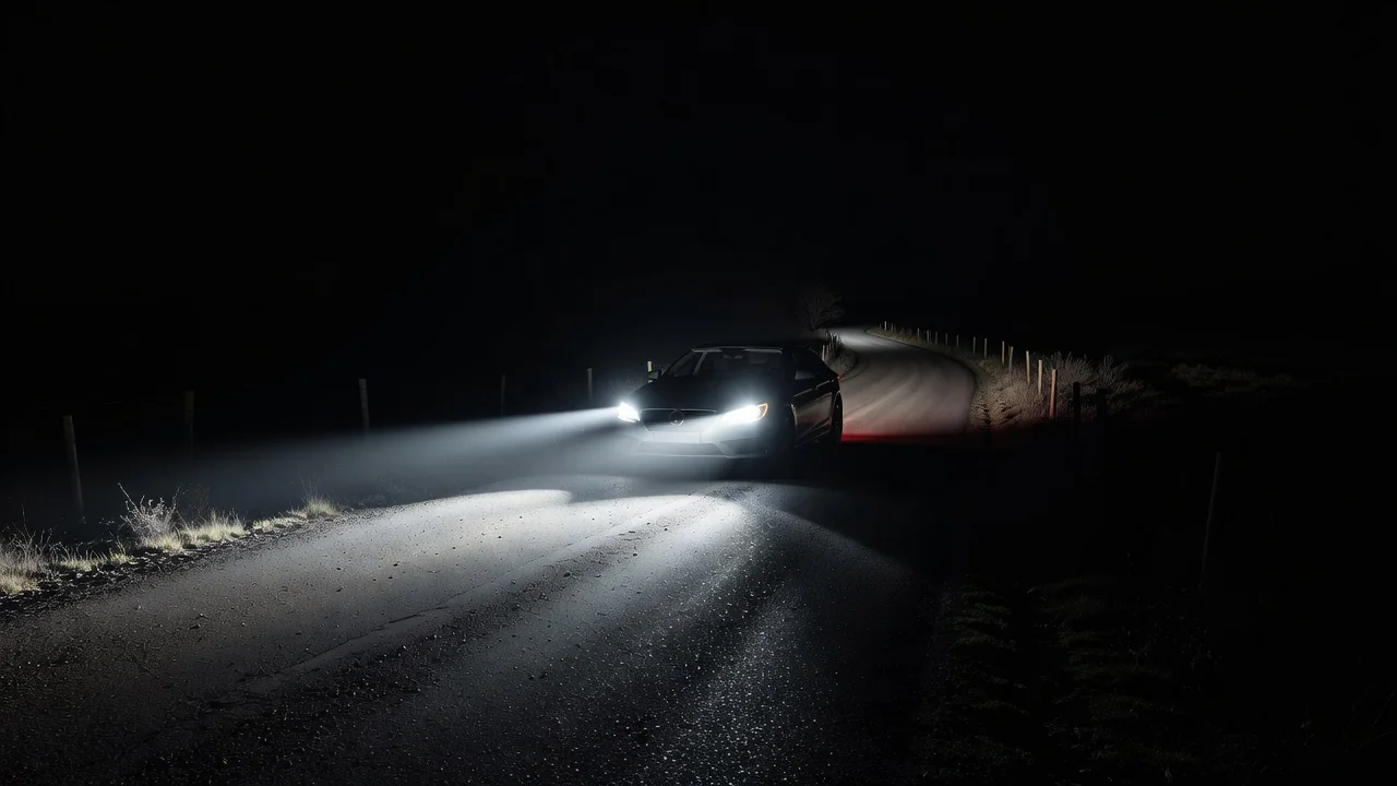 ハイビームをLED化するメリットと注意点